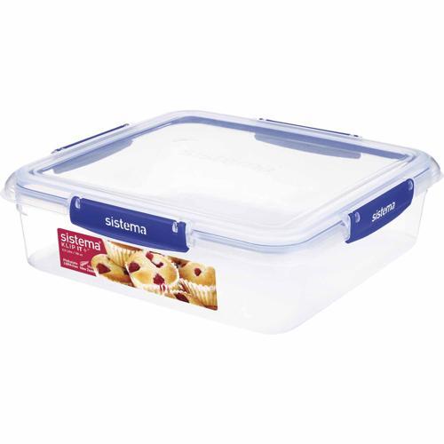 Sistema Klip It PLUS Square Container 3.5L Clear