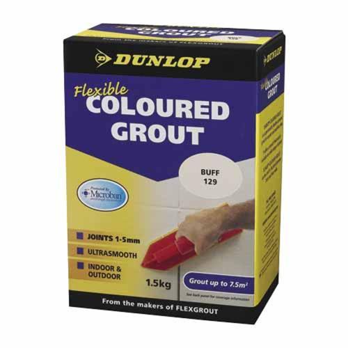 Dunlop Coloured Grout 1.5kg Charred Ash 287