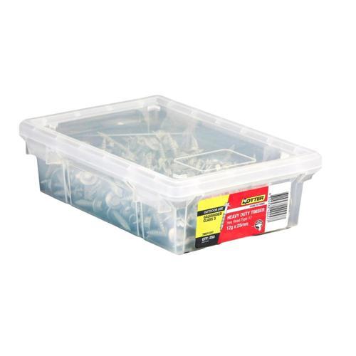 Otter Heavy Duty Timber Screws 12g X 25mm Pack of 250 Galvanised