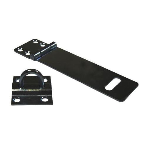 Gartner Hasp & Staple 75mm Black