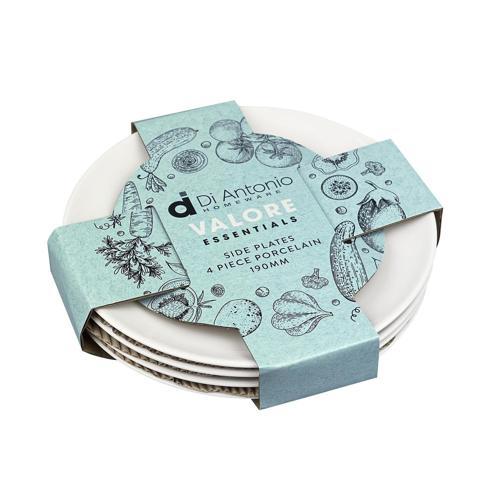 Di Antonio Side Plate 190mm White