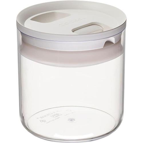 ClickClack Pantry Storage Round 600mL White