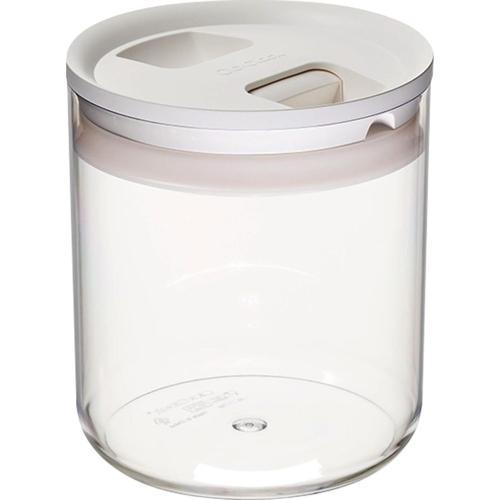 ClickClack Pantry Storage Round 1.6L White