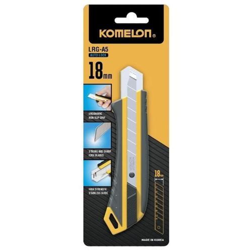 Komelon Ergonomic Auto Locking Snap Off Blade Knife