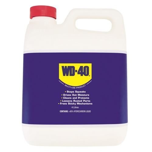 WD-40 Multi Purpose Lubricant 4L Light Amber