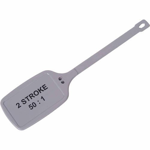 Kevron Fuel Identification Tag - 2 Stroke 50: 1 Grey