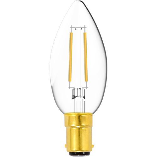 GE Lighting LED Candle Filament 2.5 Watt Warm White 15028L