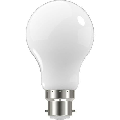 GE Lighting LED Dimmable Classic Opal GLS 7.6 Watt Warm White