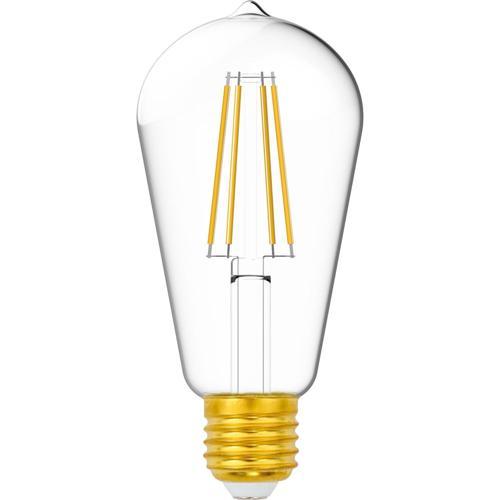 GE Lighting LED Dimmable ST64 Pilot Filament 7.5 Watt Warm White