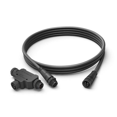 Philips Hue Outdoor Cable And T-Part 2.5m Black