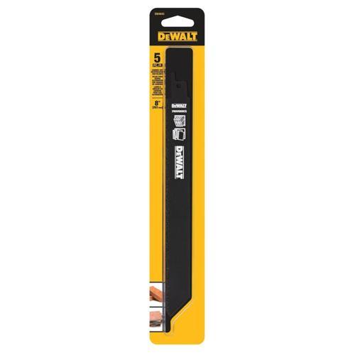 DeWALT Recip Saw Blade PK1 8 Inch Black