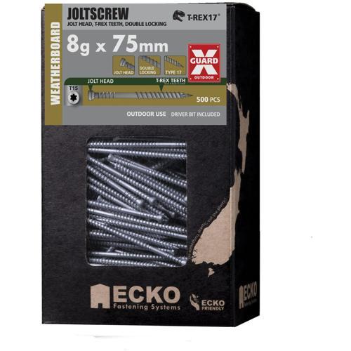 Ecko T-REX17 JoltScrew OutDooor XGuard 8g X 75mm Pack of 500