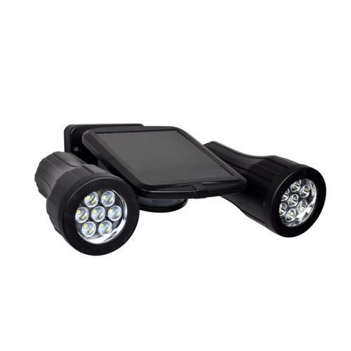 Nouveau Solar Twin Security Sensor Light 2 Watt White