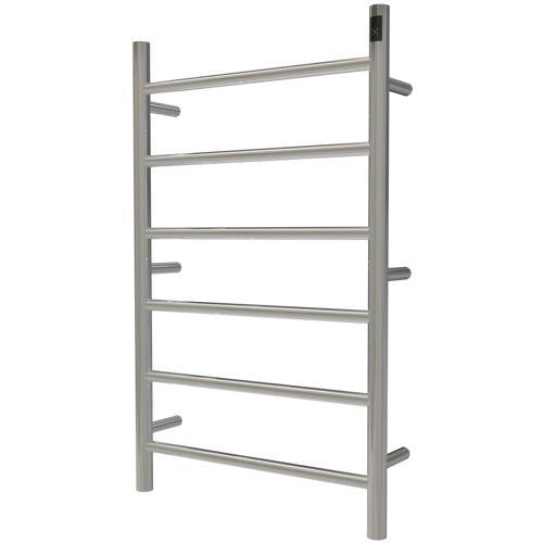 Fabia Heated Towel Rail With Buit-In Timer 500mm 800mm 110mm TM-6BA-RO-HP