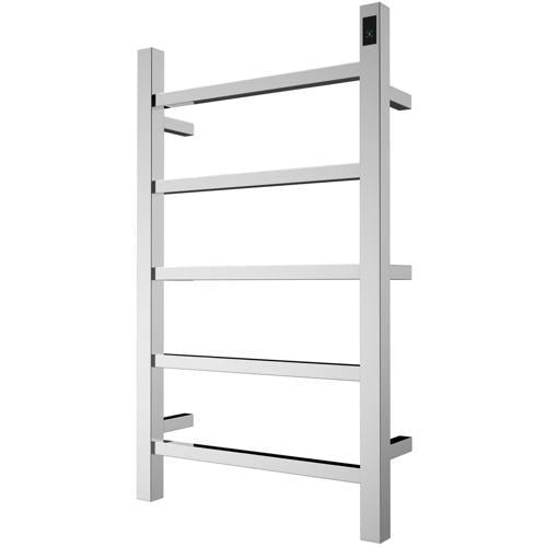 Fabia Heated Towel Rail With Buit-In Timer 420mm 700mm 110mm