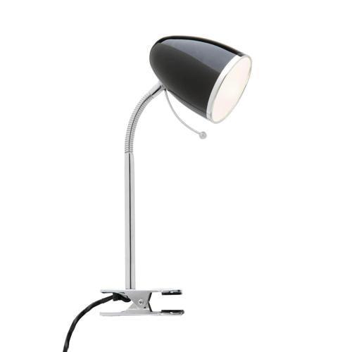 Mercator Sara Clamp Lamp 28 Watt Black