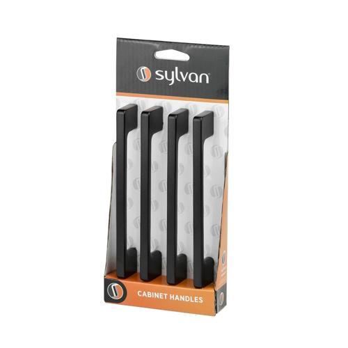 Sylvan Hilton Cabinet Handle 128mm Pack of 4 EU68.128B4
