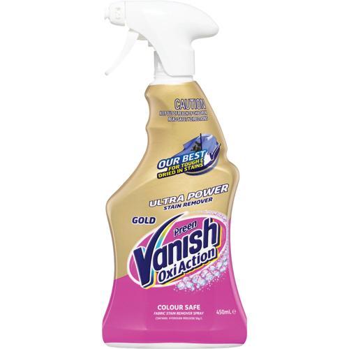 Vanish Napisan Preen Gold Pro OxiAction Trigger 450mL