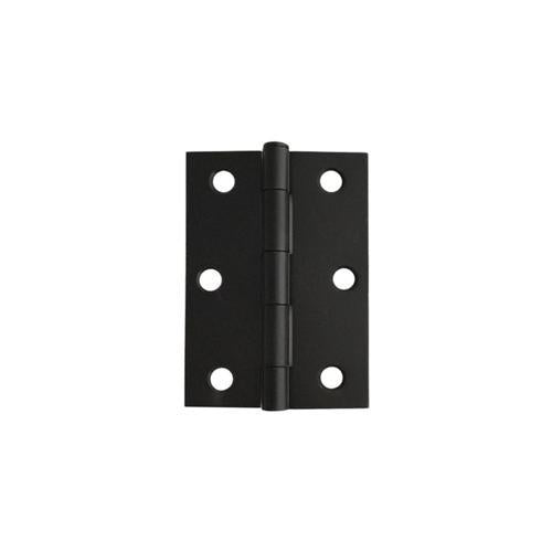 Trio Butt Hinge Loose 85mm X 60mm X 1.5mm Matte Black