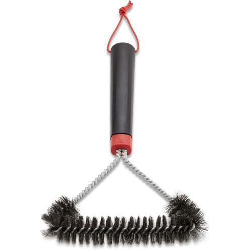 Bbq Grill Brush 3 Sided Small Weber 6277