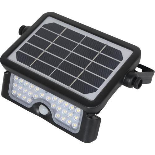 Mercator Defender Solar LED Floodlight 5 Watt Black