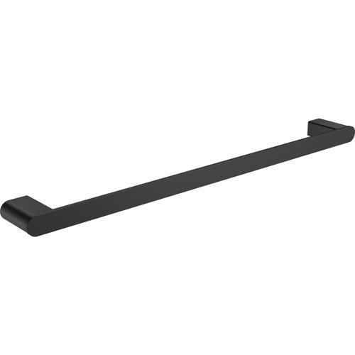 Nouveau Cinna Towel Rail Bar Single 26mm 600mm 65mm Matte Black