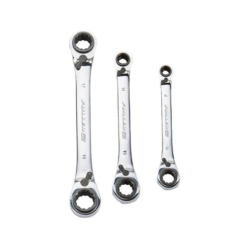 Fuller Pro Reversible Double Box Wrench Set 3 Piece
