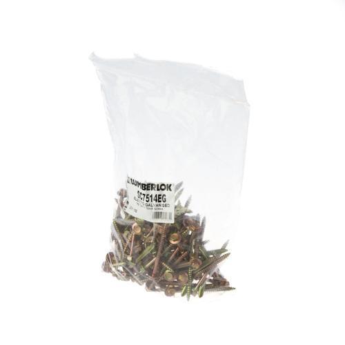 Lumberlok Screws Pack of 100 17-14g X 75mm Electro Galvanised