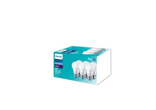 Philips LED Bulb 6 Pack 9 Watt Pack of 6 9.19E+11