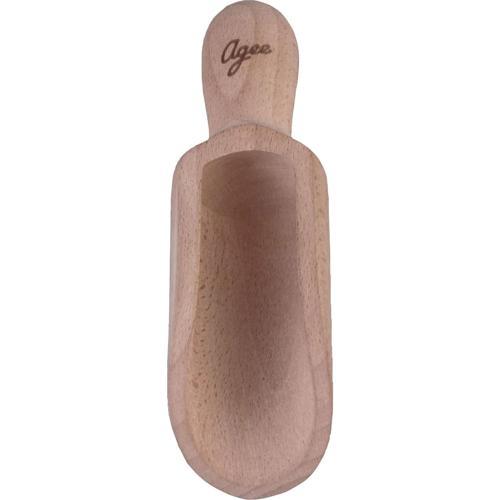 Agee Large Wooden Scoop 140mm 40mm