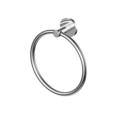 Greens Tapware Volt Towel Ring Chrome 185mm X 175mm Chrome