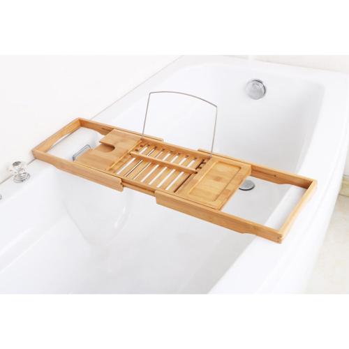 Nouveau Bamboo Bathtub Rack