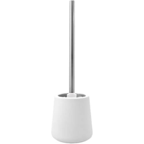 Nouveau Adaline Ceramic Toiler Brush Holder Dia: 118mm 400mm White