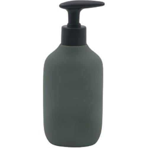 Nouveau Ophelia Ceramic Lotion Dispenser 60mm 195mm 80mm Green & Black