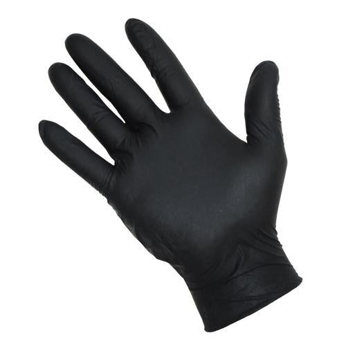 Iron Grip Nitrile Gloves L 100 Pack Black