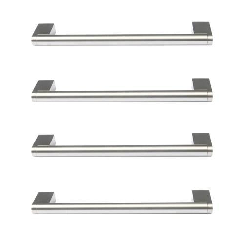 Hafele Essentials Collection Boss Bar Cabinet Handles 128 X 36mm Pack of 4