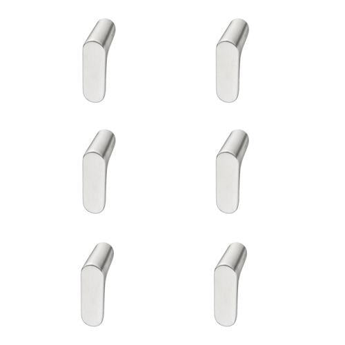 Hafele Designer Collection Chanterelle Cabinet Knobs 34 X 29mm Brushed Pack of 6