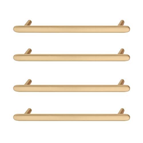 Hafele Designer Collection Coastal Cabinet Handles 128 X 31mm Brushed Pack of 4