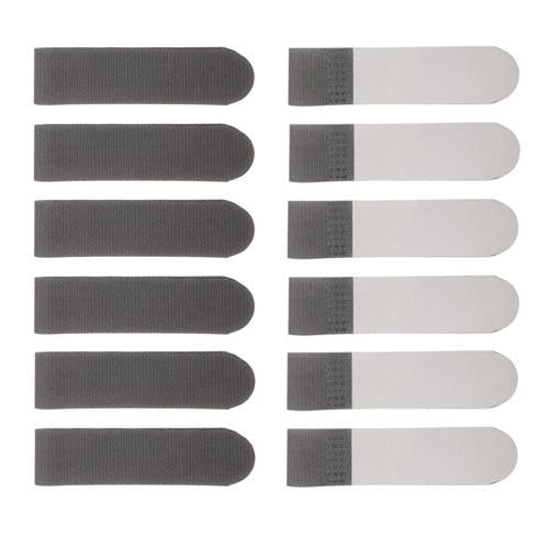 Cordtech Stick And Tidy Cable Clams 12 Pack (Medium) Pack of 12