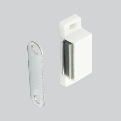 Hafele Magnetic Catch White Pack of 4 492.02.193