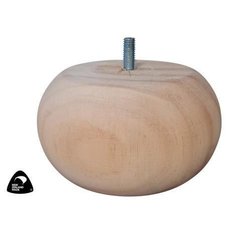 Sylvan Bun Pine Furniture Leg 110mm