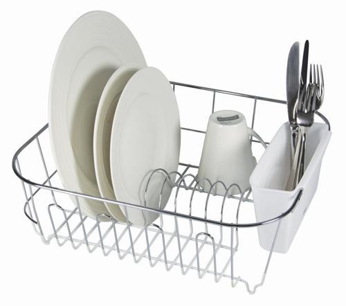 Small Dishrack 13cm 33cm L: 37cm White