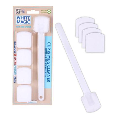 White Magic Cup & Mug Cleaner 24.5 3.5cm