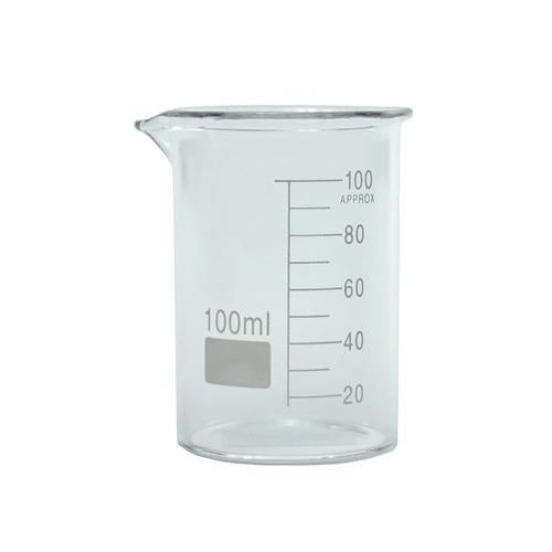Kates Kitchen Glass Beaker 100mL 65mm 80mm