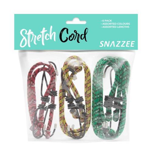 Snazzee Stretch Cord 6 Piece