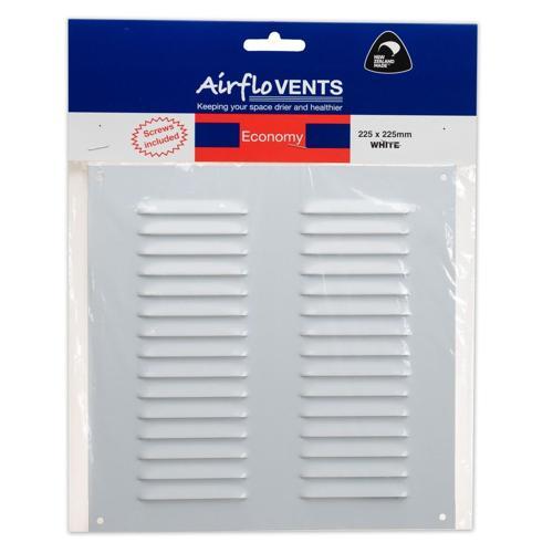 Airflo Louvre Vent 225 X 225mm White