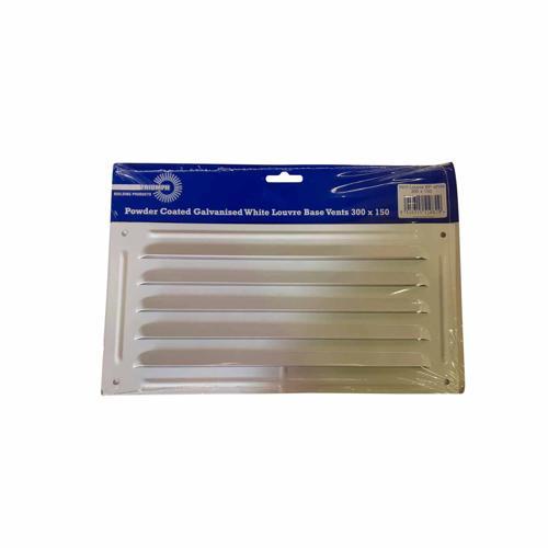 Triumph Louvre Based Vent 300 X 150mm White