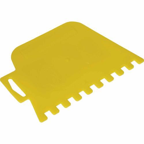 QEP Adhesive Spreader Square Notch Plastic 8mm Yellow