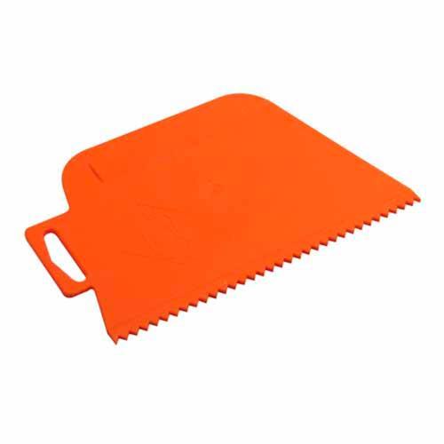 QEP Adhesive Spreader V Notch Plastic 4mm Orange