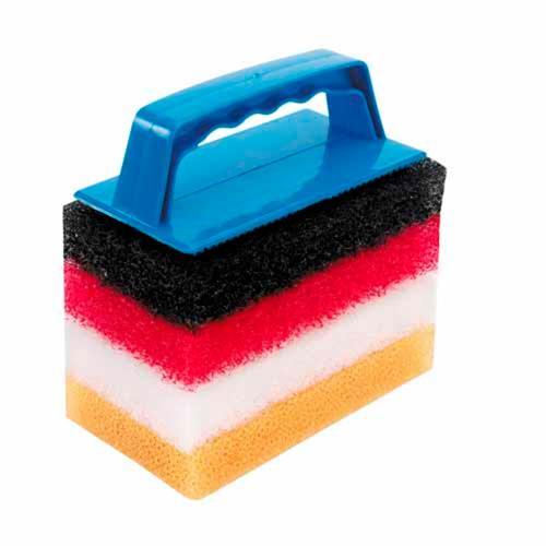 QEP Grout Clean Up Kit 150 X 100 X 90mm Black Red White Orange